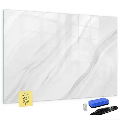 Beschreibbare Magnettafel in Dekormarmor-Optik