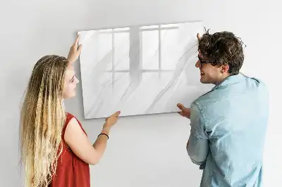 Beschreibbare Magnettafel in Dekormarmor-Optik
