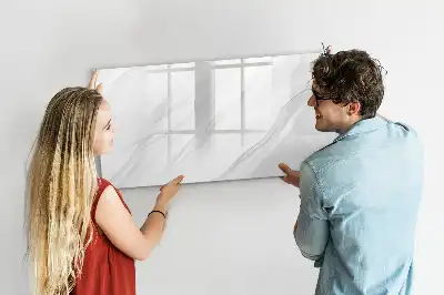 Beschreibbare Magnettafel in Dekormarmor-Optik