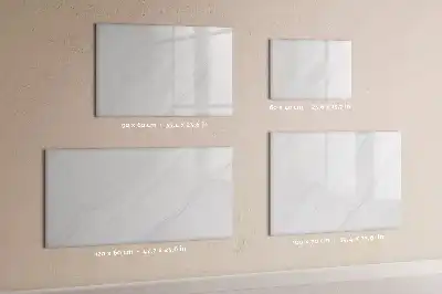 Beschreibbare Magnettafel in Dekormarmor-Optik