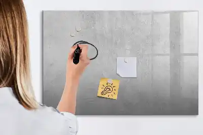 Schreib-Magnettafel in Steinwand-Optik