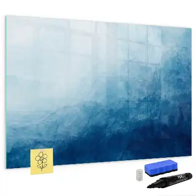 Schreib-Magnettafel mit Motiv Wasser-Abstraktion