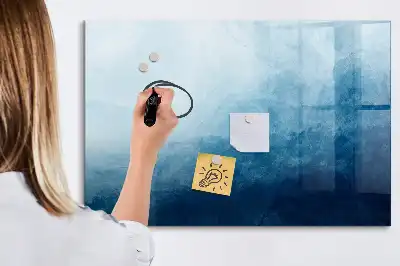 Schreib-Magnettafel mit Motiv Wasser-Abstraktion
