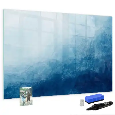 Schreib-Magnettafel mit Motiv Wasser-Abstraktion