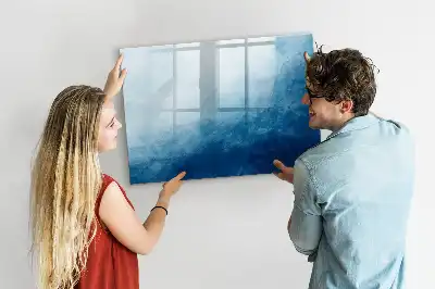 Schreib-Magnettafel mit Motiv Wasser-Abstraktion