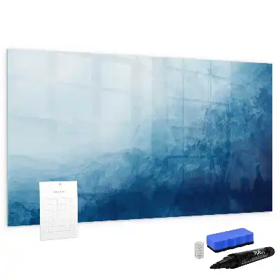 Schreib-Magnettafel mit Motiv Wasser-Abstraktion