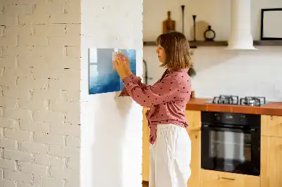 Schreib-Magnettafel mit Motiv Wasser-Abstraktion