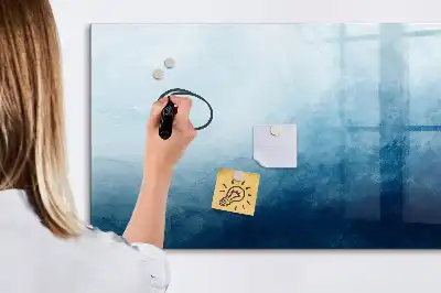 Schreib-Magnettafel mit Motiv Wasser-Abstraktion