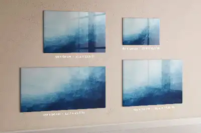 Schreib-Magnettafel mit Motiv Wasser-Abstraktion