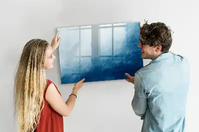 Schreib-Magnettafel mit Motiv Wasser-Abstraktion
