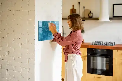 Schreib-Magnettafel im Design Meerwasser