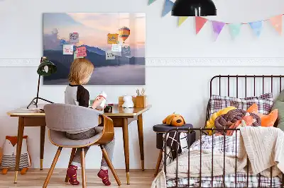 Beschreibbare Magnettafel mit Motiv Schöne Landschaft