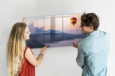 Beschreibbare Magnettafel mit Motiv Schöne Landschaft