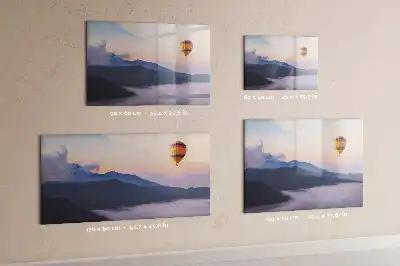 Beschreibbare Magnettafel mit Motiv Schöne Landschaft