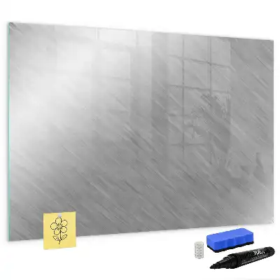 Magnettafel aus Metall zur Beschriftung