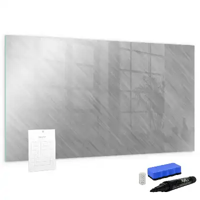 Magnettafel aus Metall zur Beschriftung