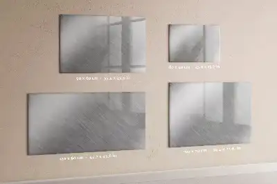 Magnettafel aus Metall zur Beschriftung