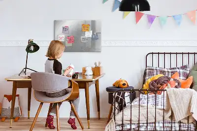 Magnettafel aus Metall zur Beschriftung