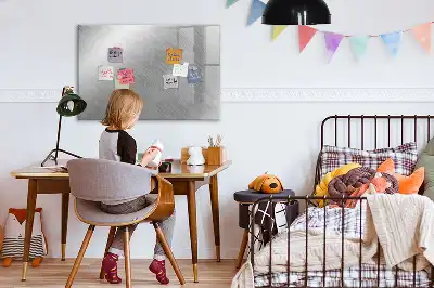Magnettafel aus Metall zur Beschriftung