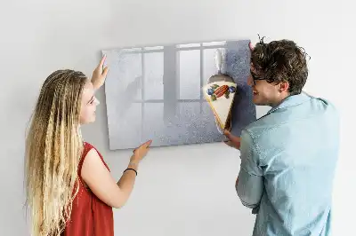 Schreib-Magnettafel in Form eines Kuchenstücks