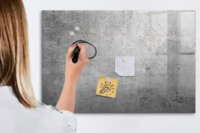 Schreib-Magnettafel für raue Wände