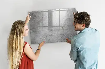 Schreib-Magnettafel für raue Wände