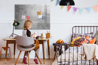 Schreib-Magnettafel für raue Wände