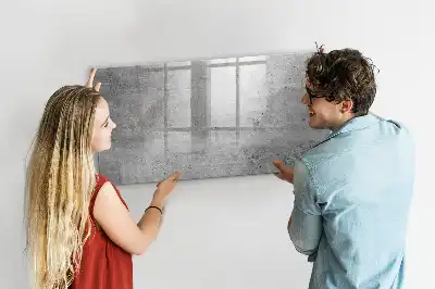 Schreib-Magnettafel für raue Wände
