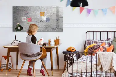 Schreib-Magnettafel für raue Wände