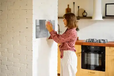Schreib-Magnettafel für raue Wände