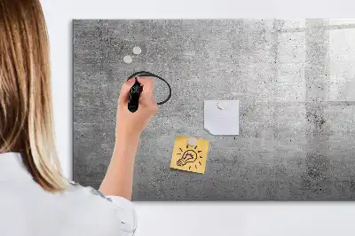 Schreib-Magnettafel für raue Wände