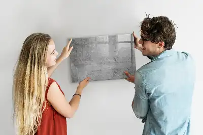 Schreib-Magnettafel für raue Wände