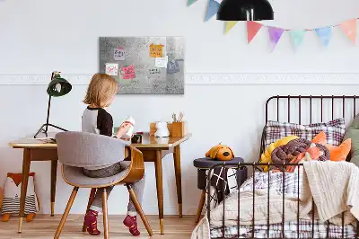 Schreib-Magnettafel für raue Wände