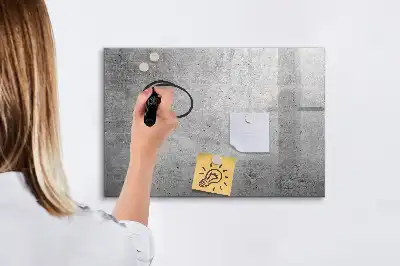 Schreib-Magnettafel für raue Wände
