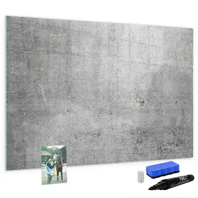 Schreib-Magnettafel für raue Wände