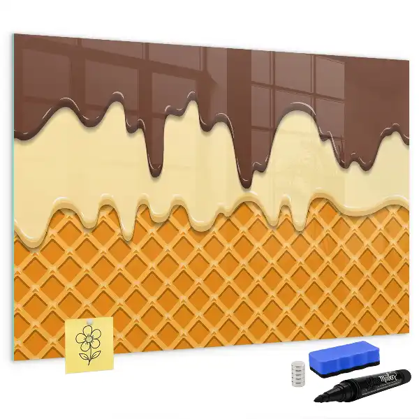 Schreib-Magnettafel Eis