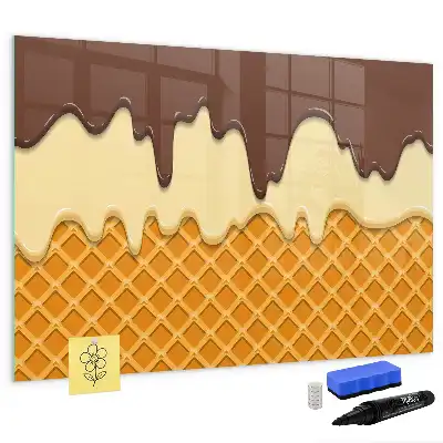 Schreib-Magnettafel Eis