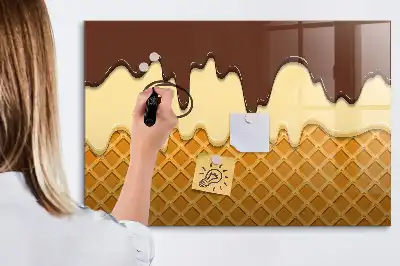 Schreib-Magnettafel Eis