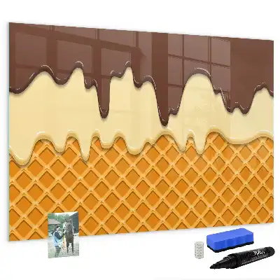 Schreib-Magnettafel Eis