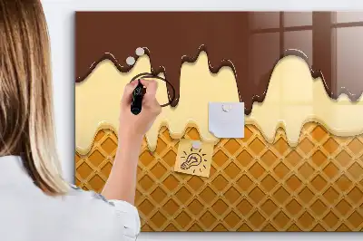 Schreib-Magnettafel Eis