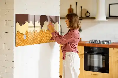 Schreib-Magnettafel Eis