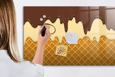 Schreib-Magnettafel Eis