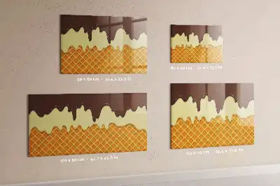 Schreib-Magnettafel Eis