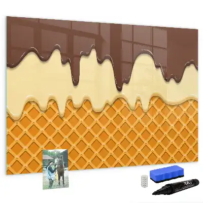Schreib-Magnettafel Eis