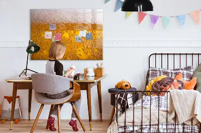 Magnettafel beschreibbar, Motiv Bier