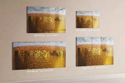 Bierkrug mit beschreibbarer Magnettafel