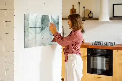 Schreib-Magnettafel mit Marmoroberfläche