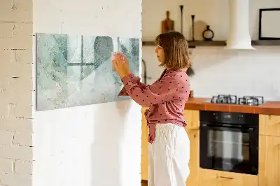 Schreib-Magnettafel mit Marmoroberfläche