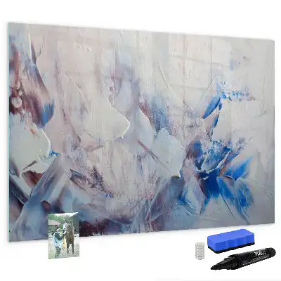 Schreib-Magnettafel Pinselstrich
