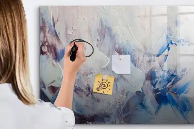 Schreib-Magnettafel Pinselstrich